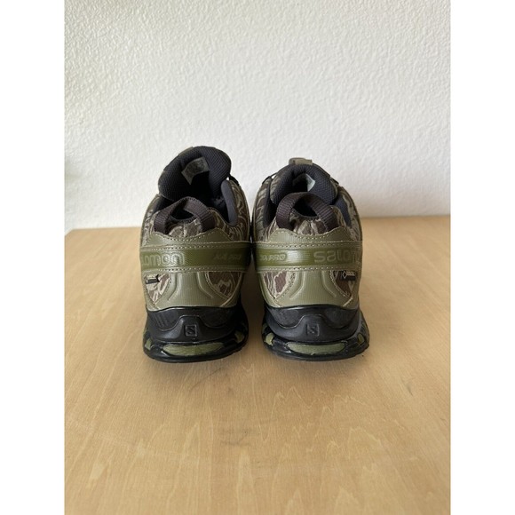 SALOMON XA PRO 3D GTX FORCES MEN S SIZE 8 GORE-TEX TRAIL RUNNING GREEN BLACK - Picture 3 of 9